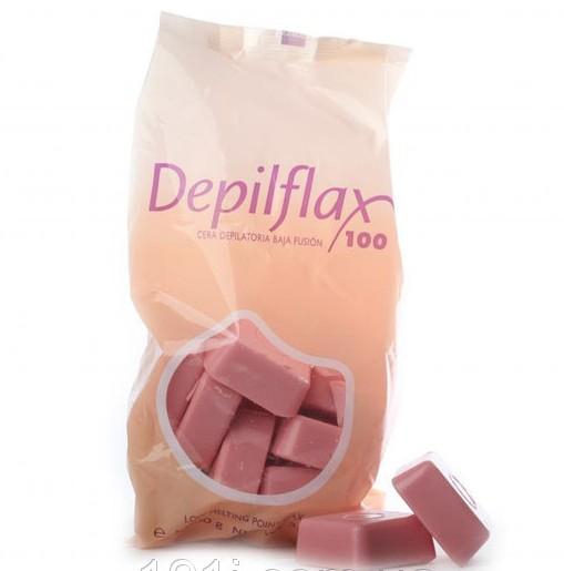 Горячий воск для депиляции DepilFlax, 1 кг (натуральный)