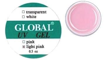 Гель Global 15 мл розовый камуфлирующий